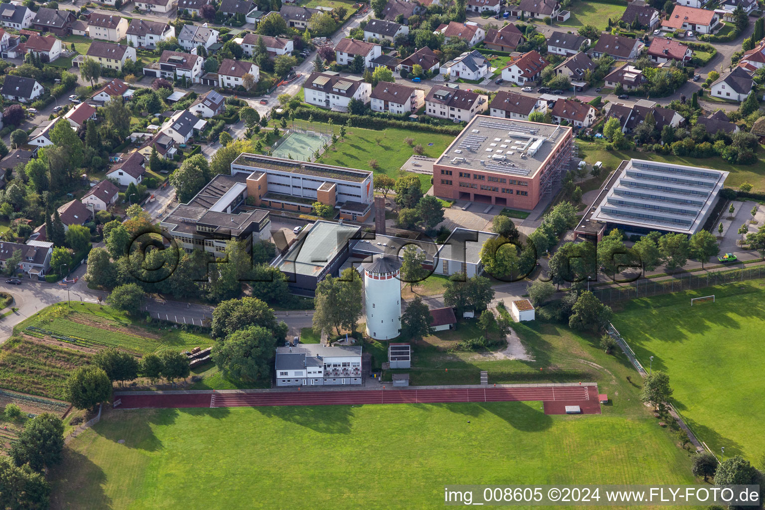 TSV Kusterdingen, August Lämmle School in Kusterdingen in the state Baden-Wuerttemberg, Germany