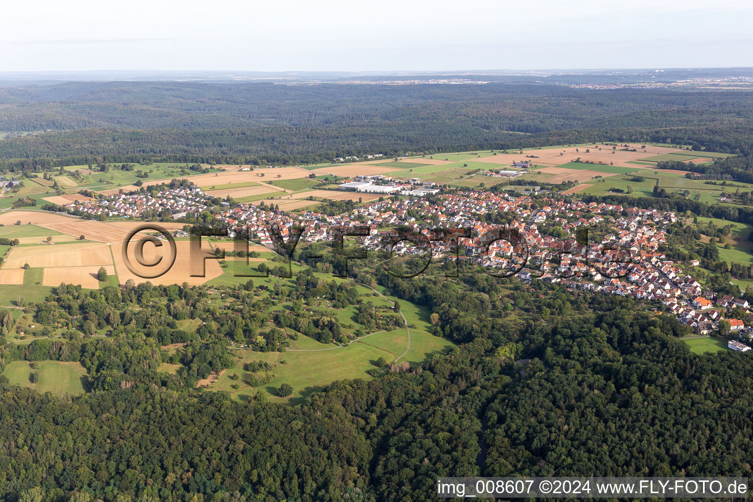 Pfrondorf in the state Baden-Wuerttemberg, Germany