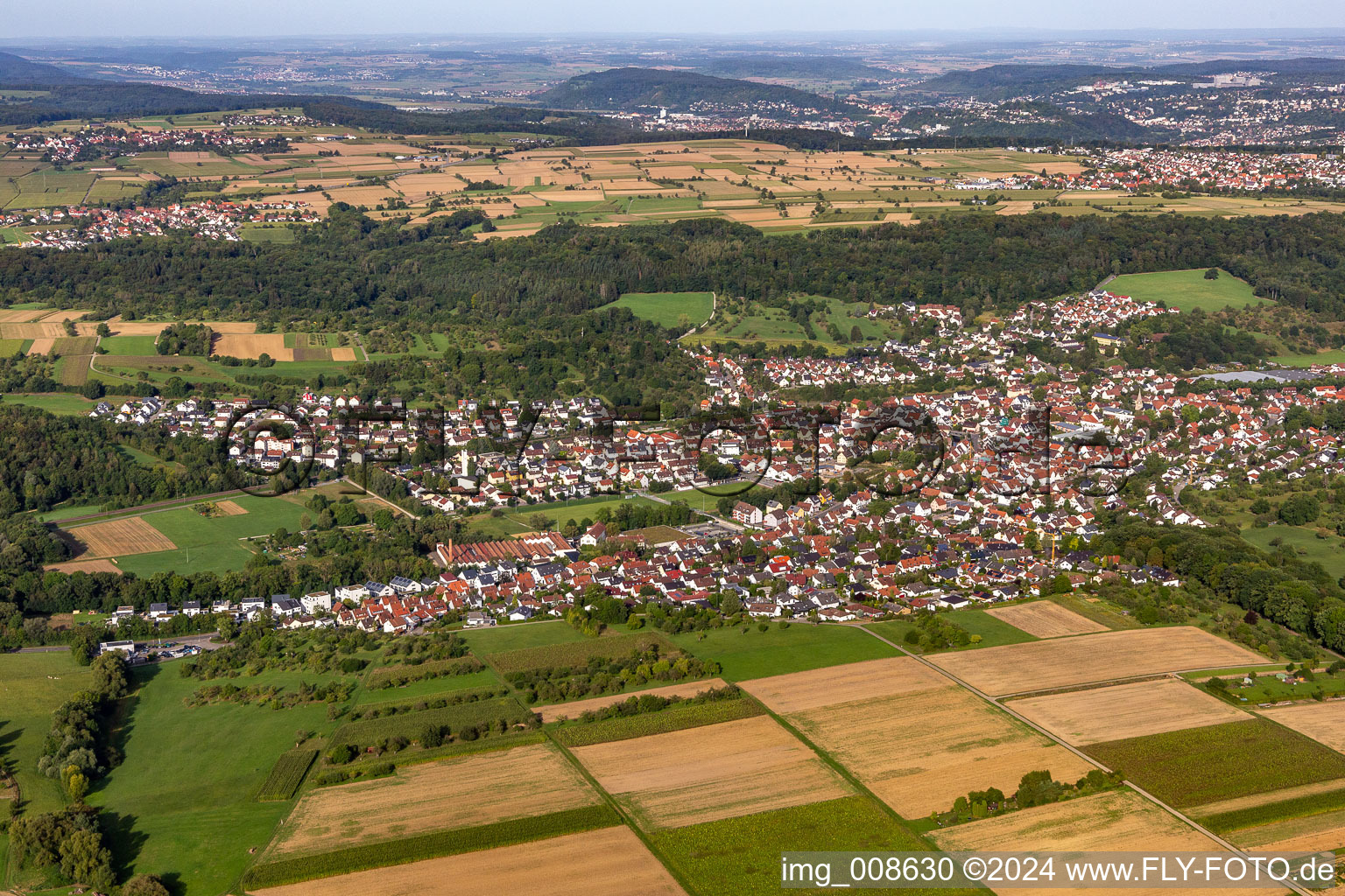 Wannweil in the state Baden-Wuerttemberg, Germany