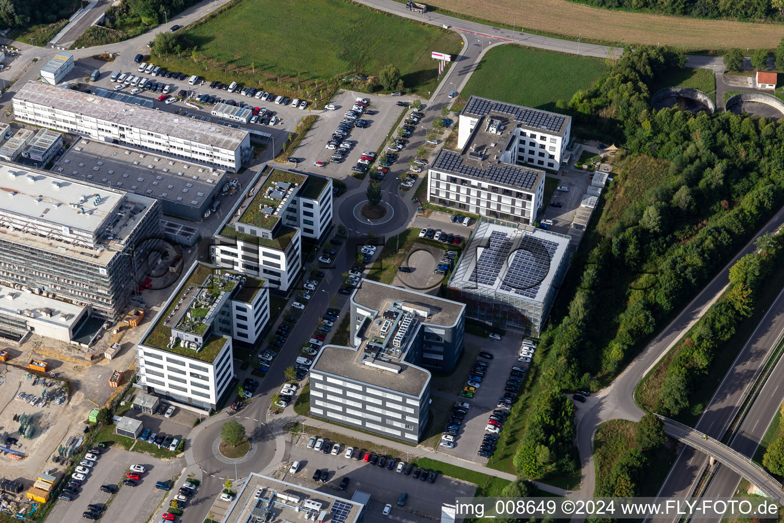 Company grounds and facilities of Bosch eBike Systems, Bosch Sensortec GmbH in Kusterdingen in the state Baden-Wuerttemberg, Germany