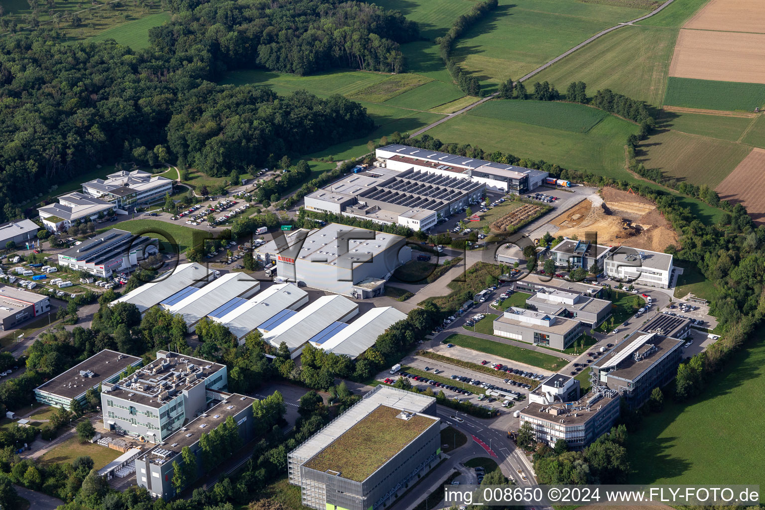 Furniture Rieger in the district Mähringen in Kusterdingen in the state Baden-Wuerttemberg, Germany