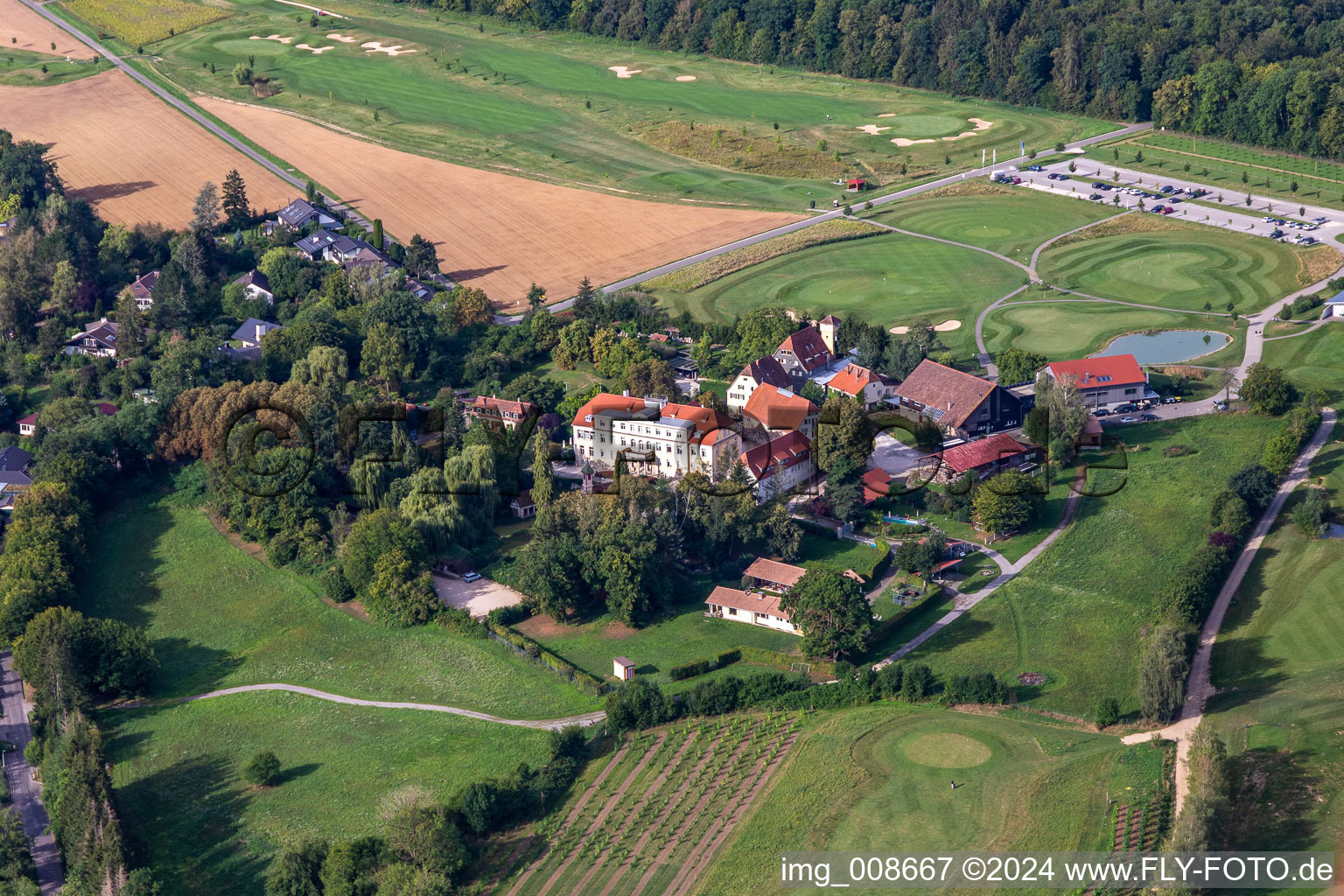 Golf Club Schloss Kressbach in the district Derendingen-Zentrum in Tübingen in the state Baden-Wuerttemberg, Germany