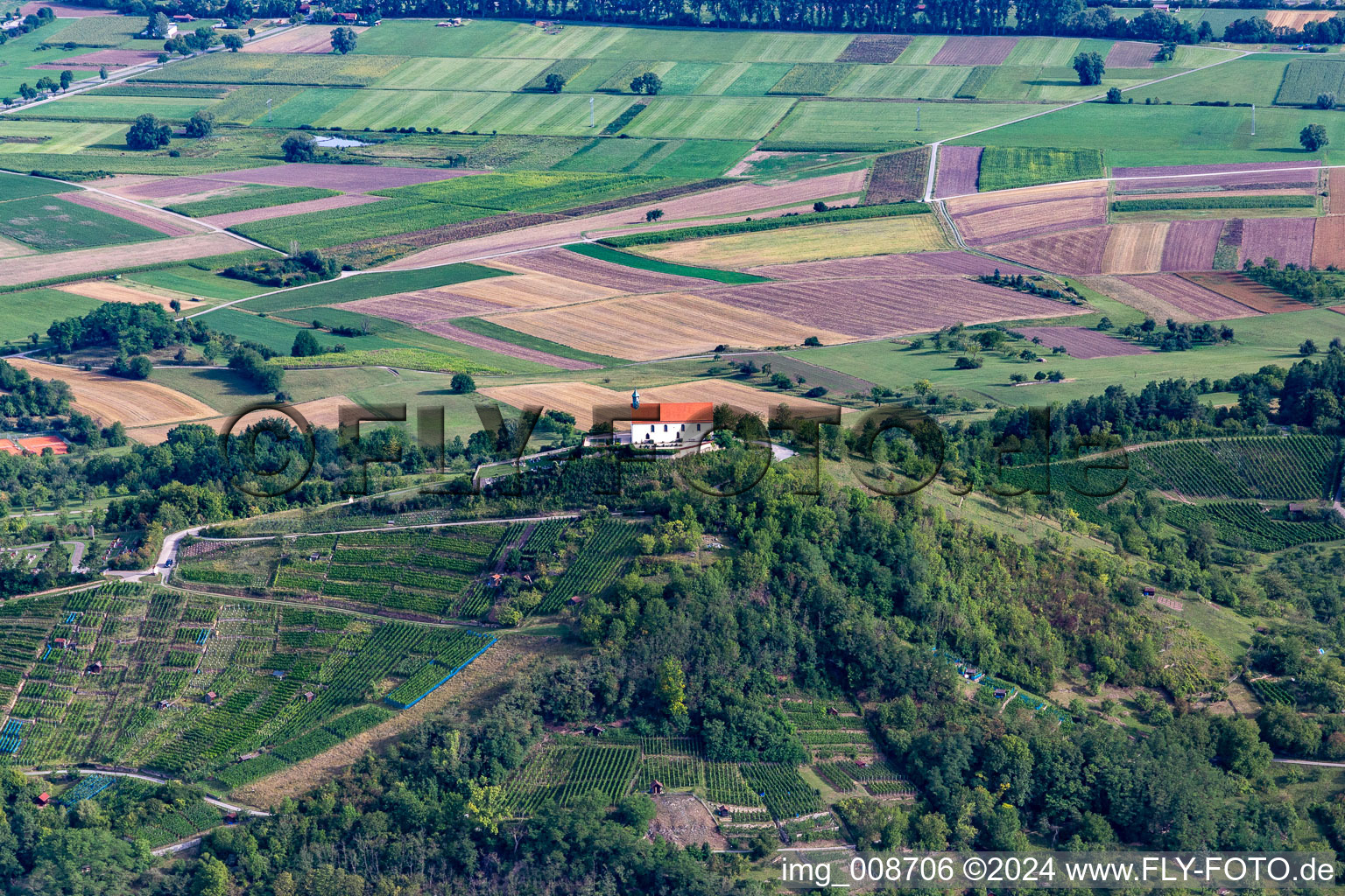 Wurmlinger Saint Remigius Chapel in Wurmlingen in the state Baden-Wuerttemberg, Germany