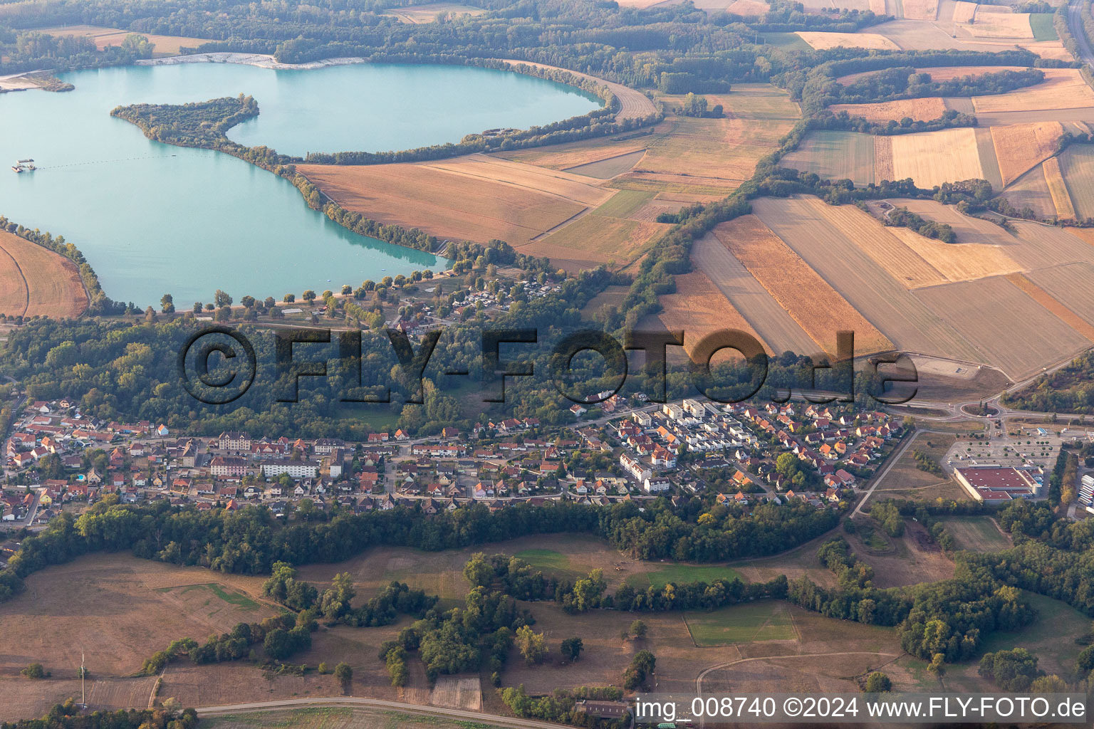 Lauterbourg in the state Bas-Rhin, France