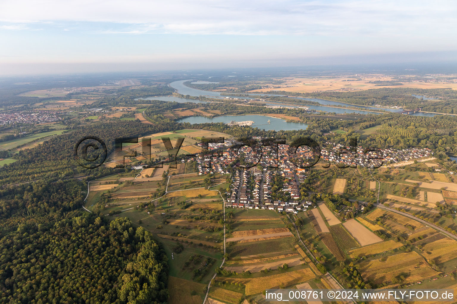 District Wintersdorf in Rastatt in the state Baden-Wuerttemberg, Germany