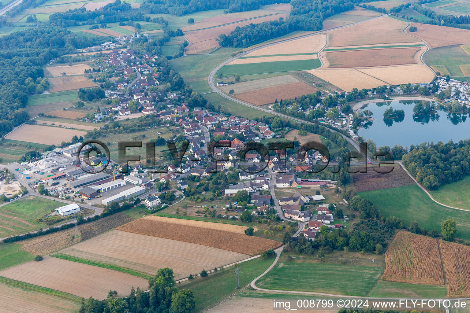 District Oberbruch in Bühl in the state Baden-Wuerttemberg, Germany