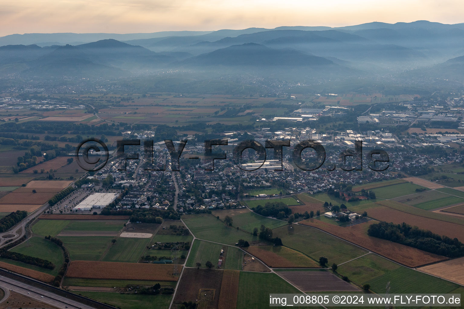 District Vimbuch in Bühl in the state Baden-Wuerttemberg, Germany