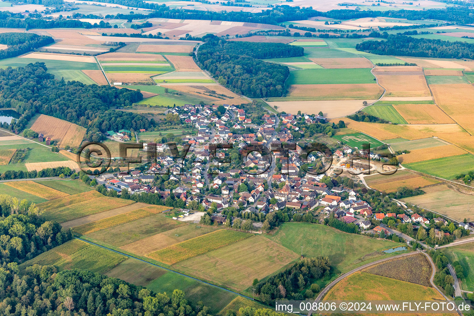 District Moos in Bühl in the state Baden-Wuerttemberg, Germany