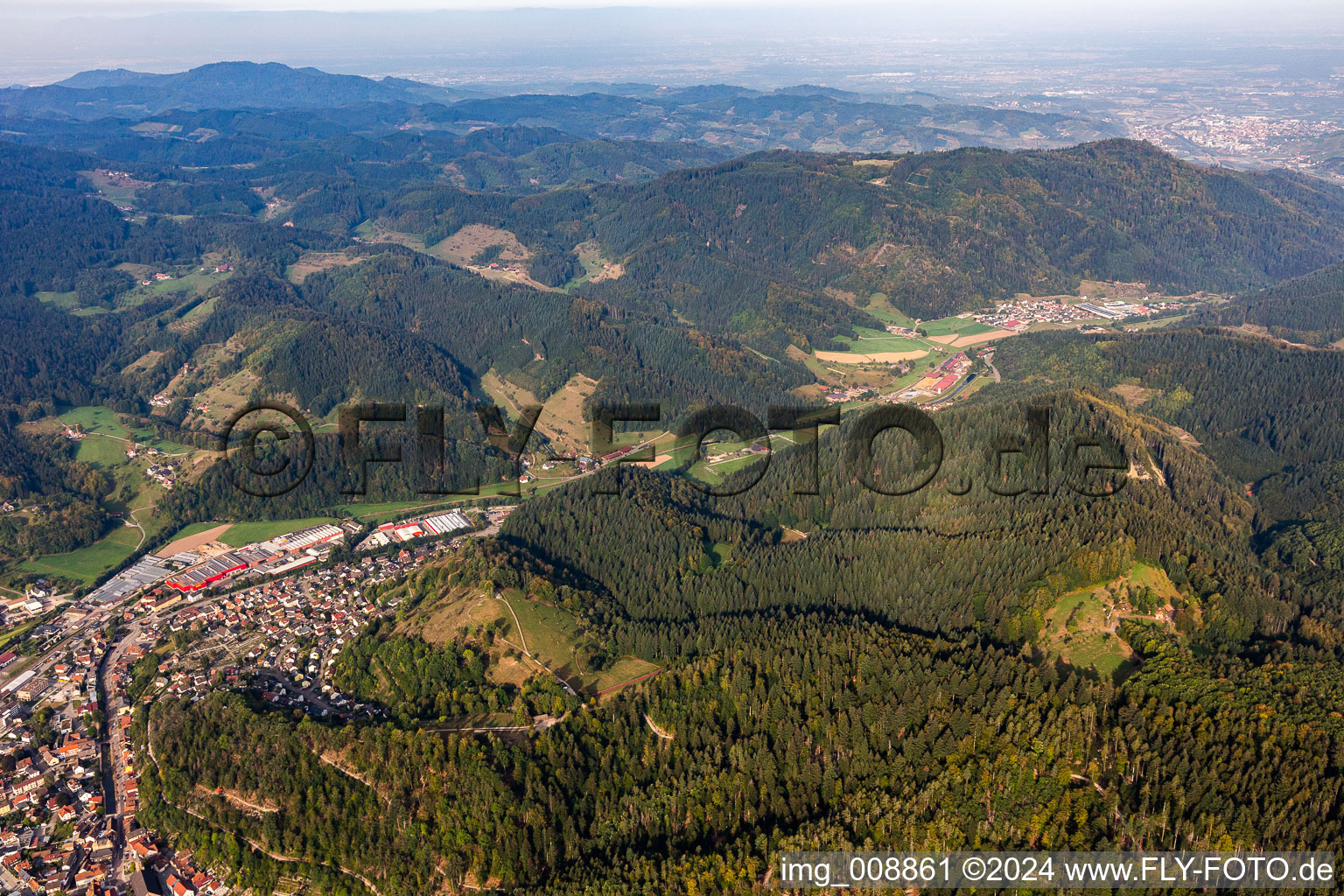 Oppenau in the state Baden-Wuerttemberg, Germany