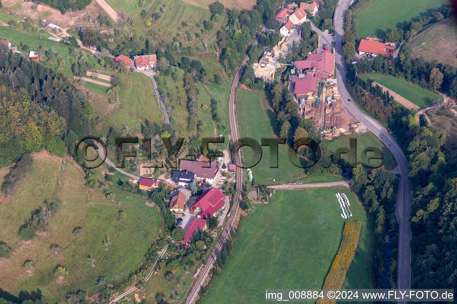 Bollenbach in Oppenau in the state Baden-Wuerttemberg, Germany