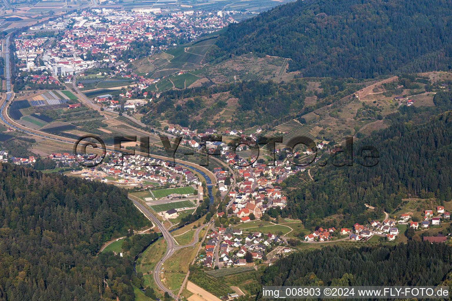 Lautenbach in the state Baden-Wuerttemberg, Germany