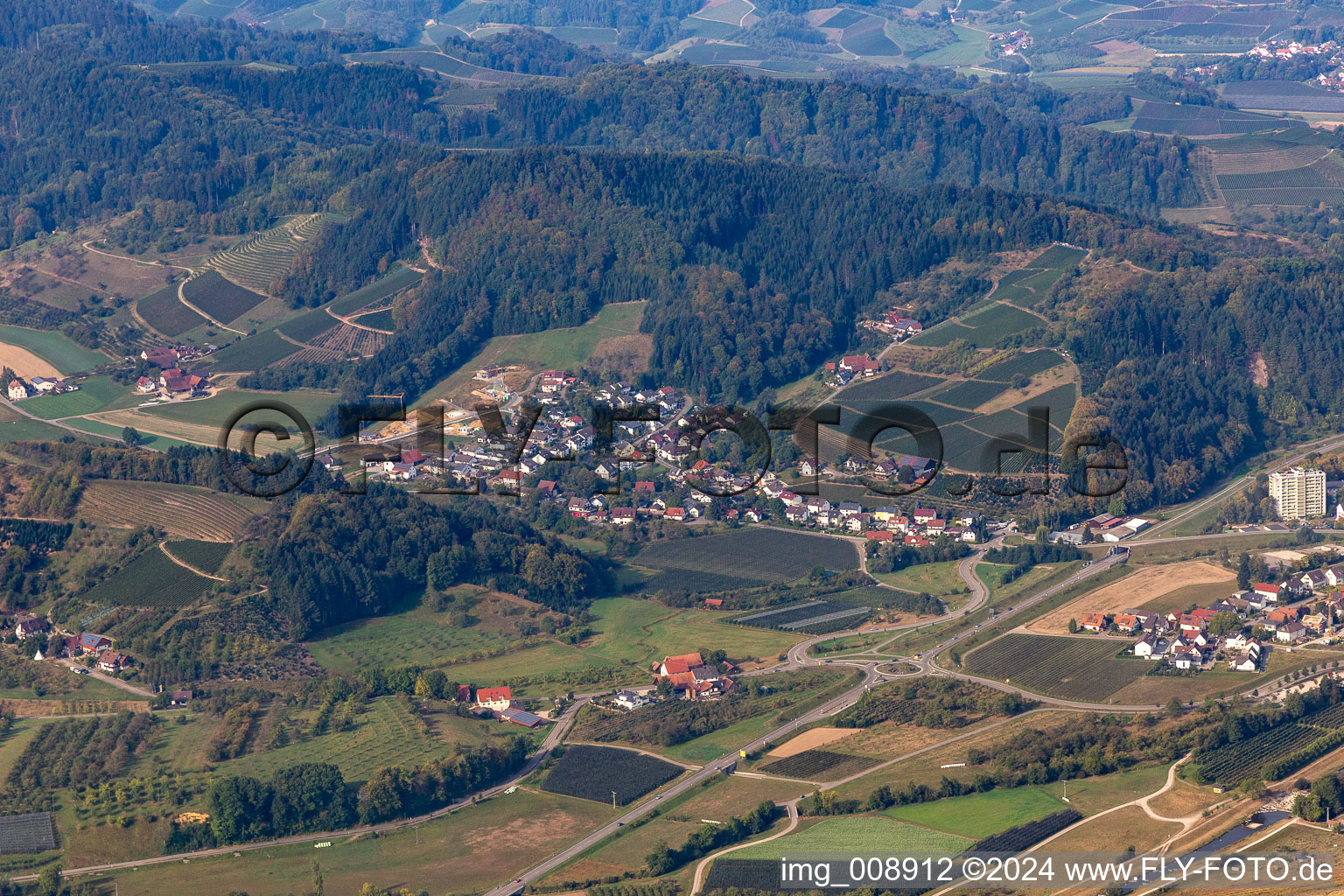 Albersbach in the state Baden-Wuerttemberg, Germany