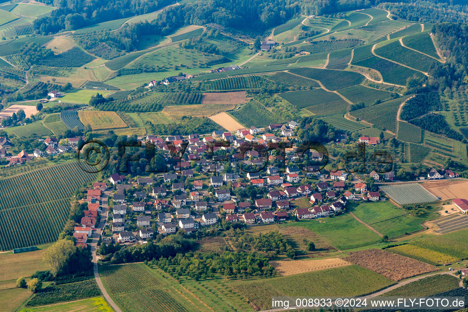 District Bottenau in Oberkirch in the state Baden-Wuerttemberg, Germany