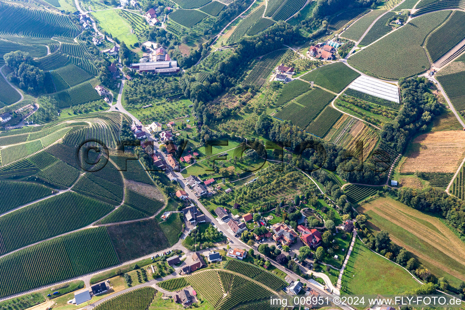 Oberweiler in Durbach in the state Baden-Wuerttemberg, Germany