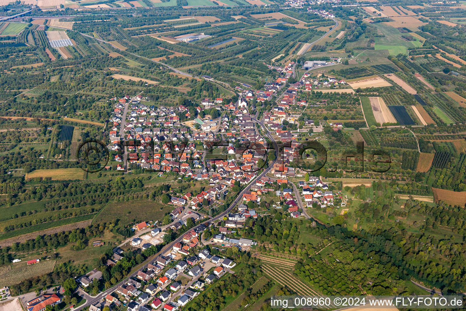 District Ebersweier in Durbach in the state Baden-Wuerttemberg, Germany