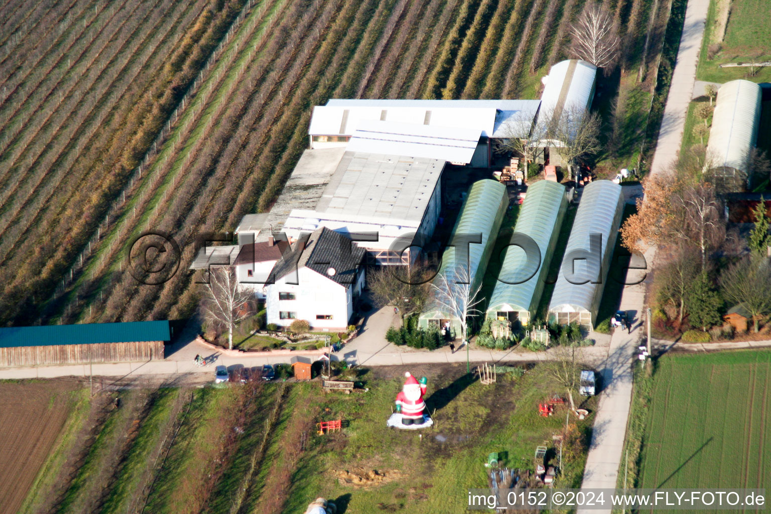 Zapf fruit farm in Kandel in the state Rhineland-Palatinate, Germany