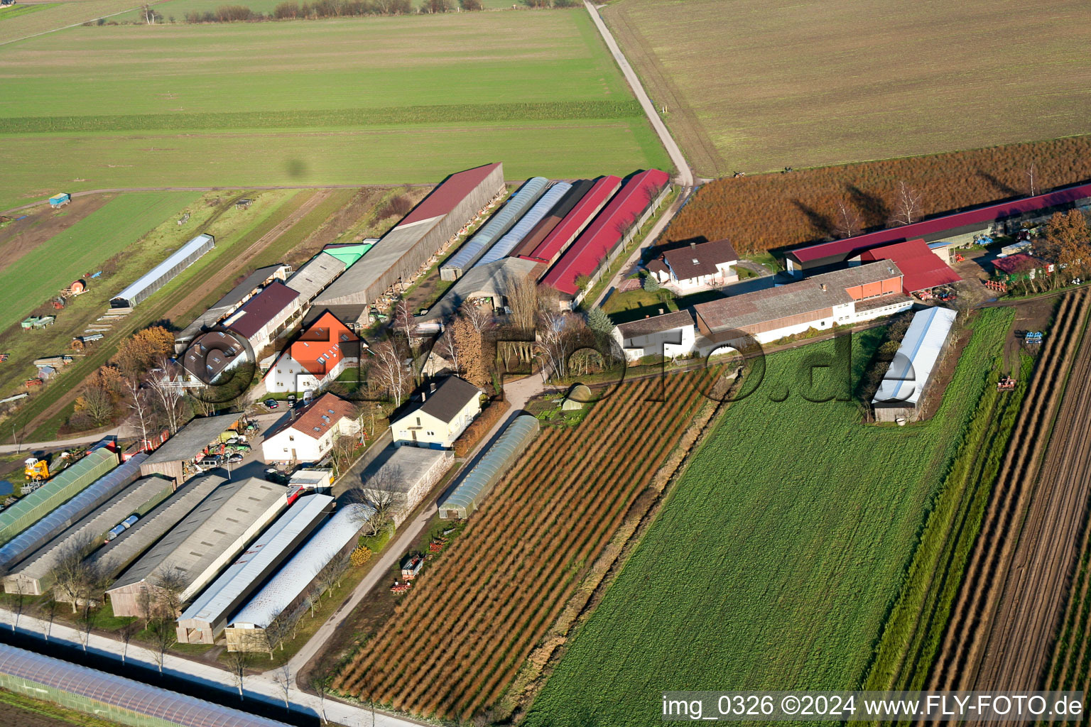 Ohmer Settlers’ Farm in Rheinzabern in the state Rhineland-Palatinate, Germany