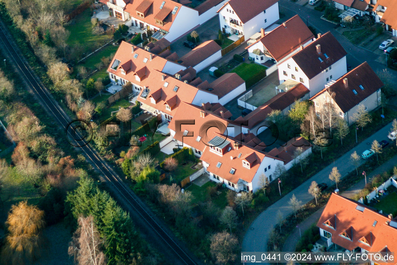 Living close to the city in Kandel in the state Rhineland-Palatinate, Germany