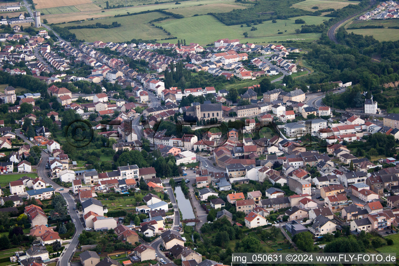 Hettange-Grande in the state Moselle, France