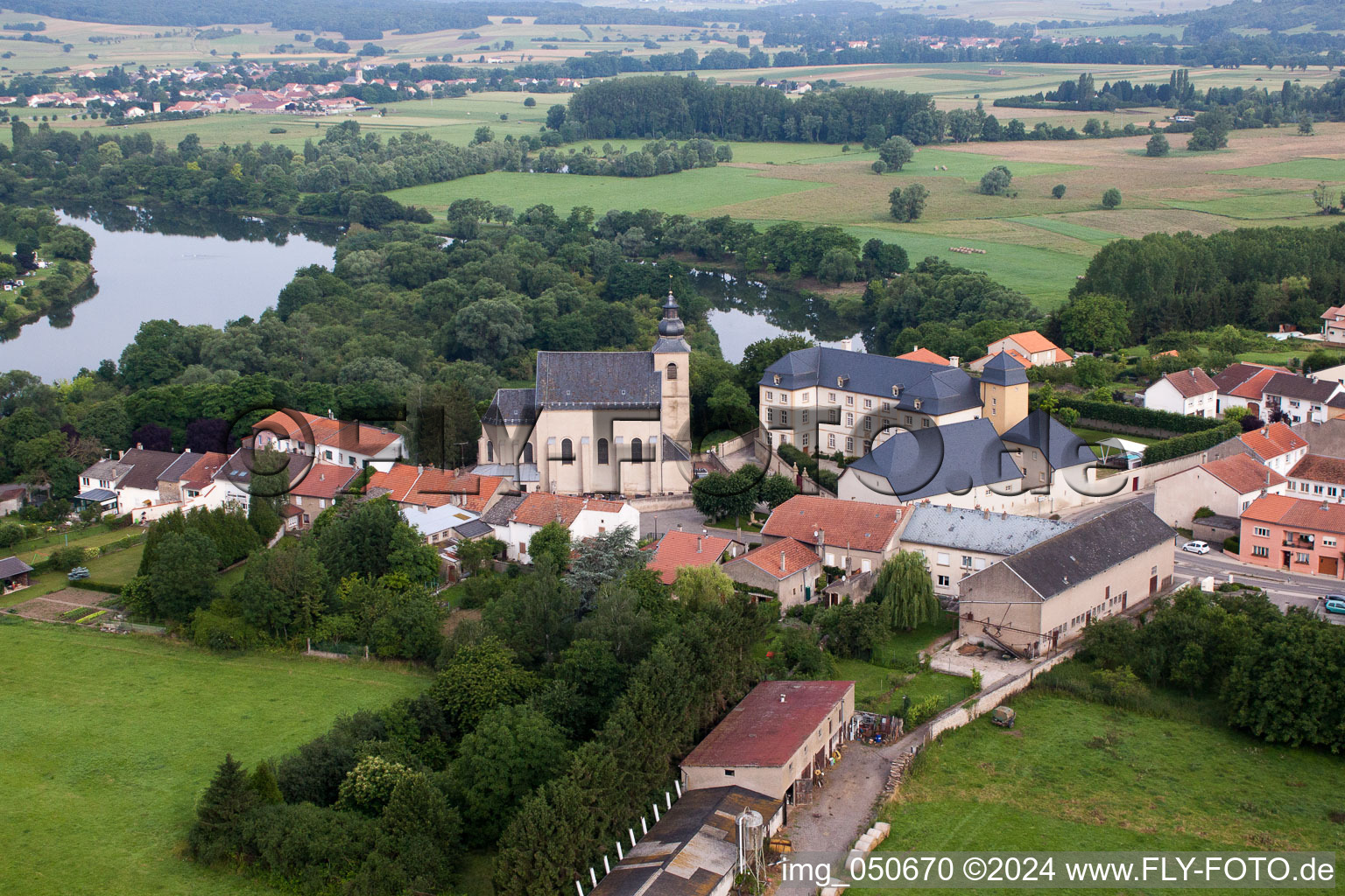 Berg-sur-Moselle in the state Moselle, France