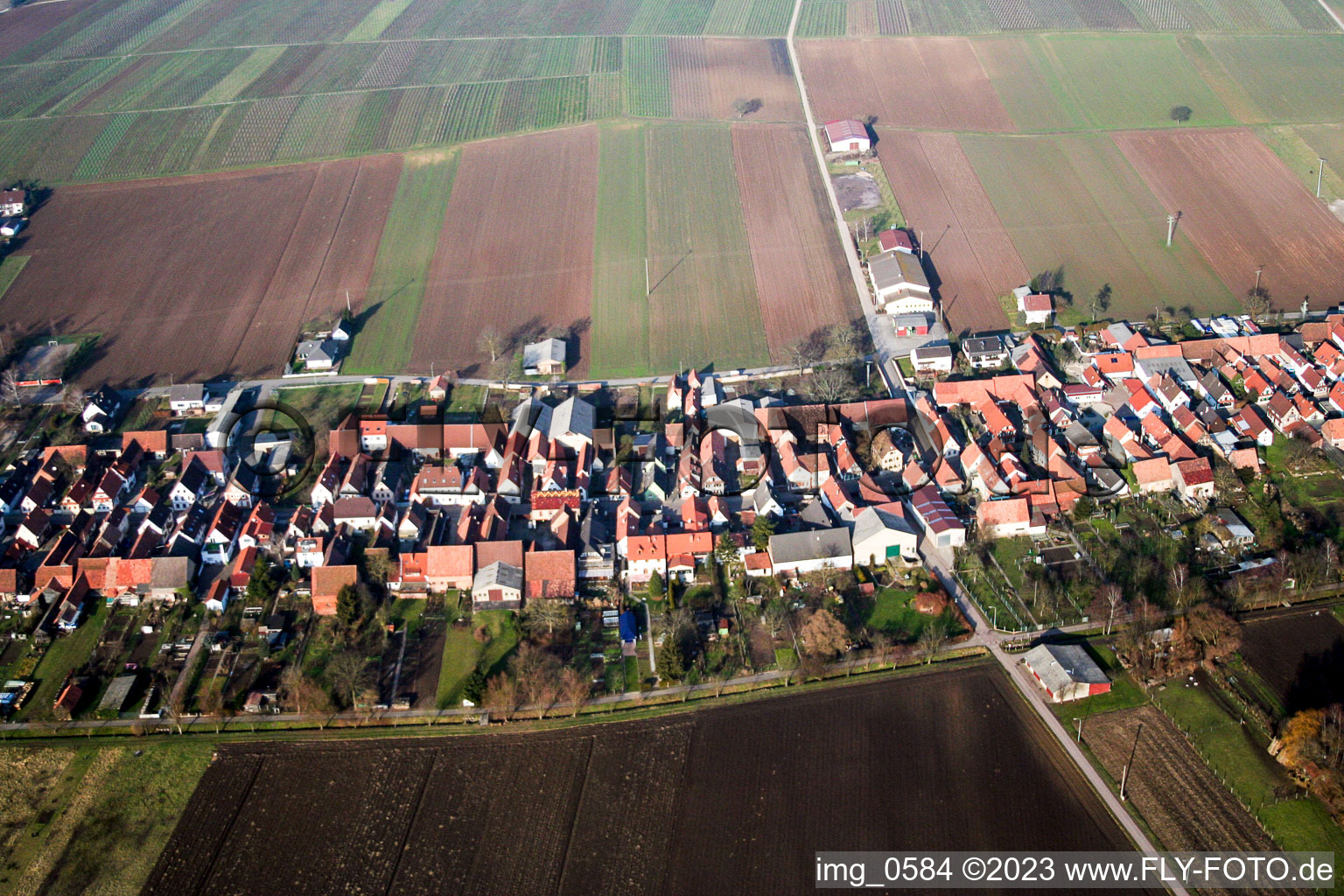 Center in Freckenfeld in the state Rhineland-Palatinate, Germany