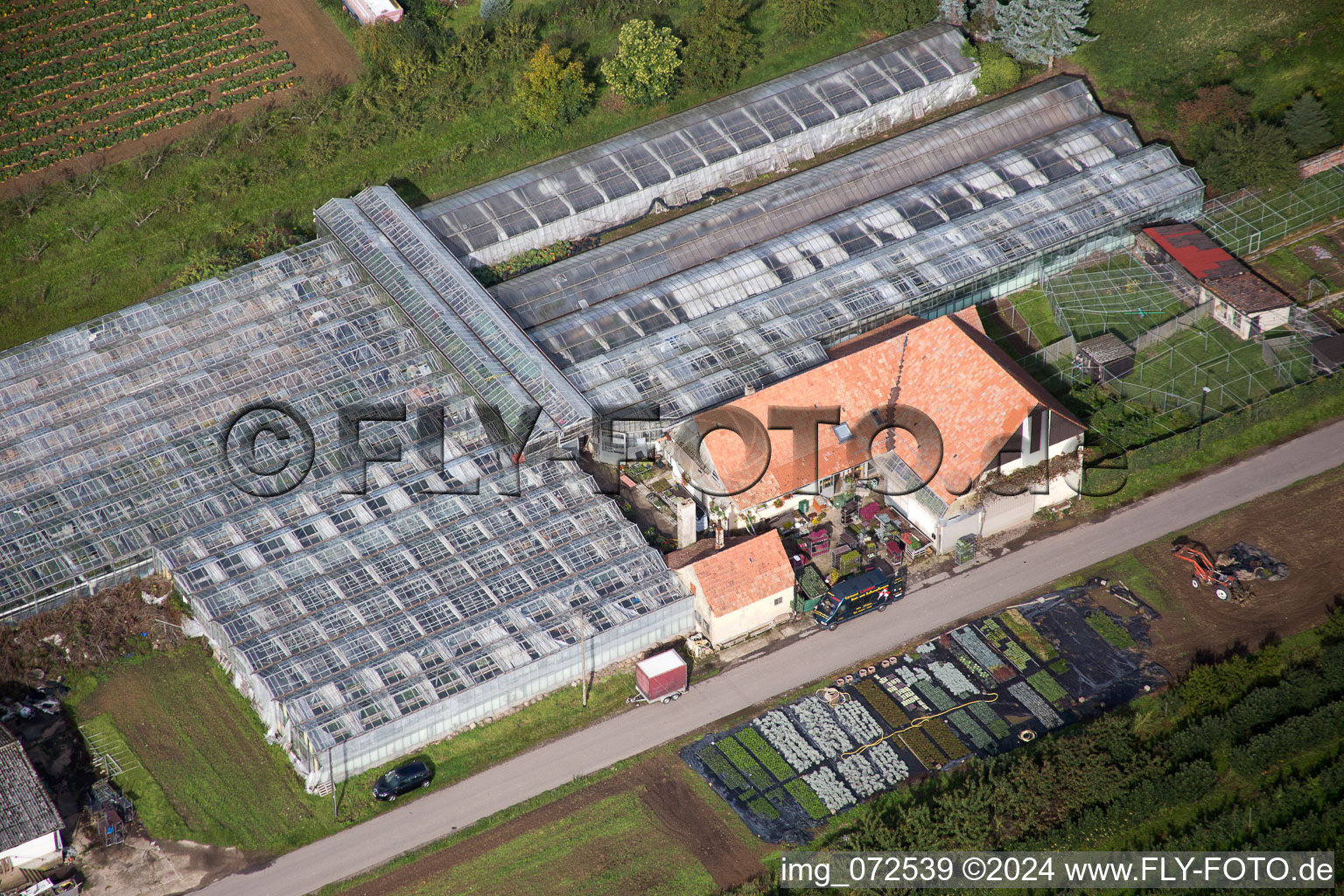 Gardening in Winden in the state Rhineland-Palatinate, Germany