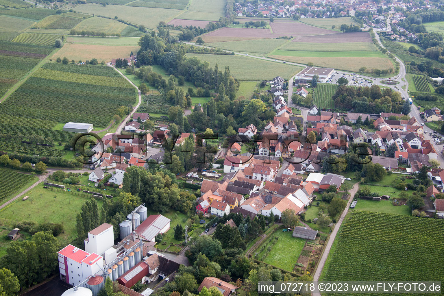 District Appenhofen in Billigheim-Ingenheim in the state Rhineland-Palatinate, Germany
