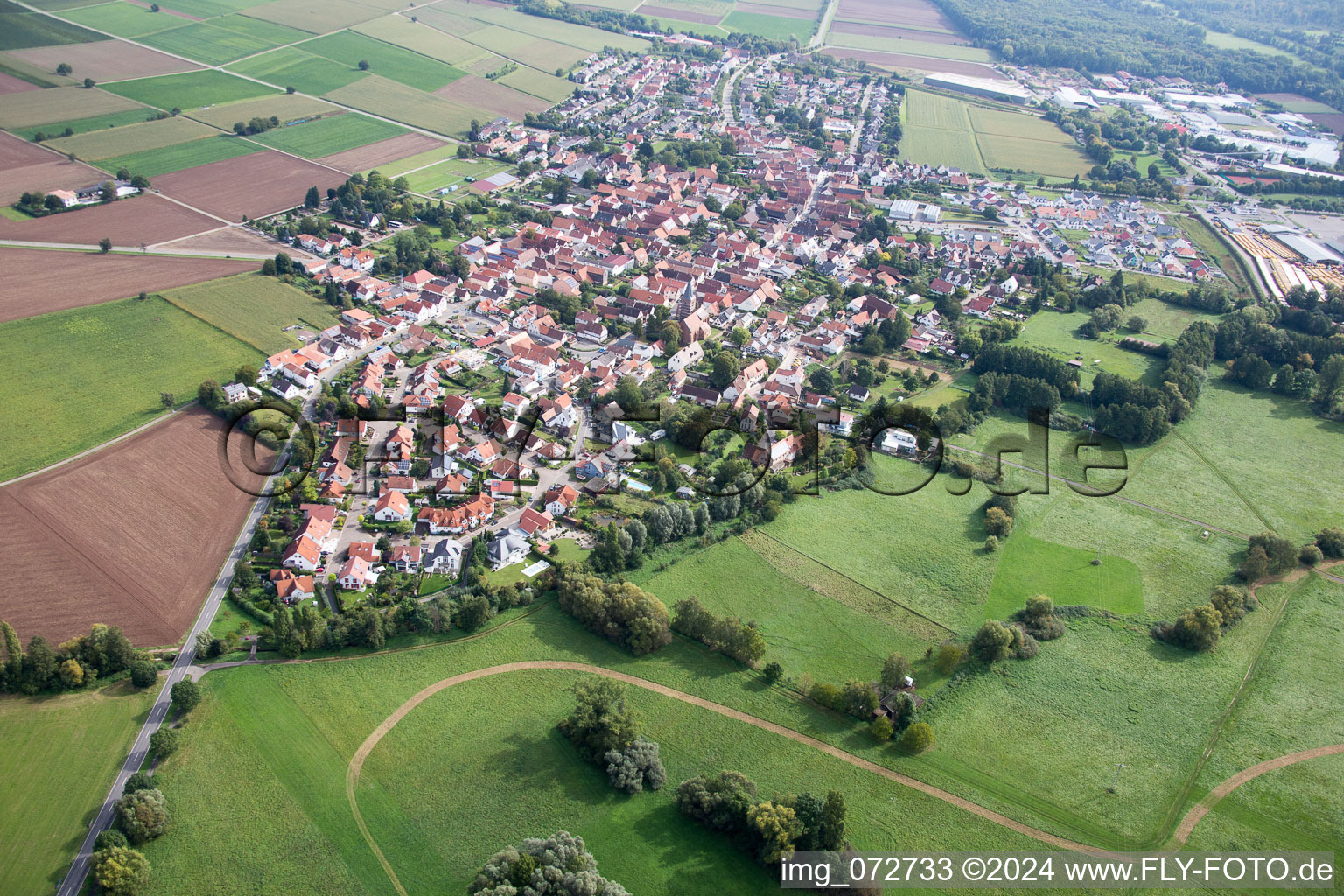 Rohrbach in the state Rhineland-Palatinate, Germany