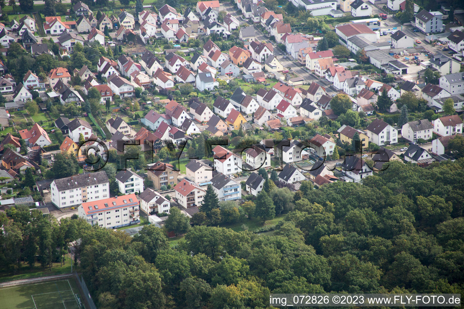 Settlement in Kandel in the state Rhineland-Palatinate, Germany
