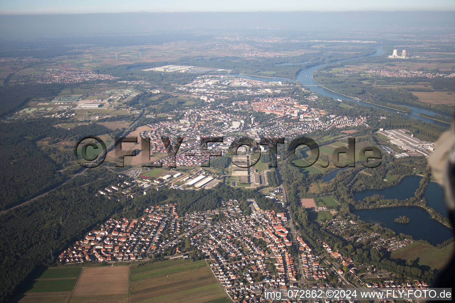 Germersheim in the state Rhineland-Palatinate, Germany