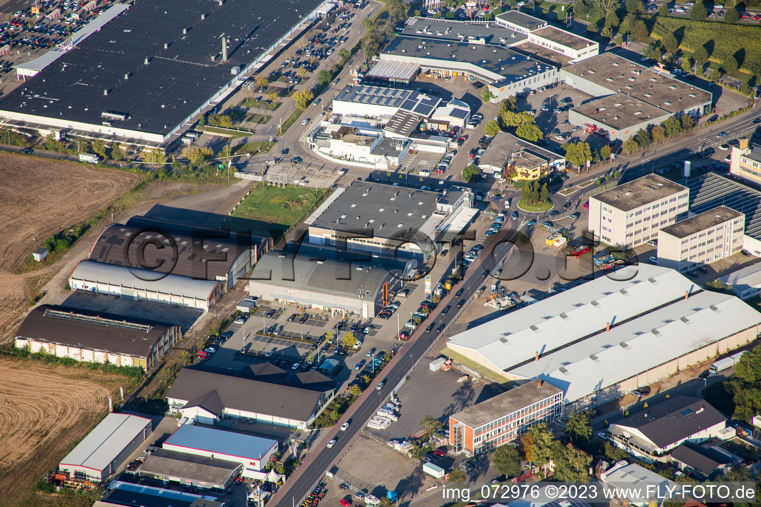 Aldi, Görtz, DM in Brühl in the state Baden-Wuerttemberg, Germany