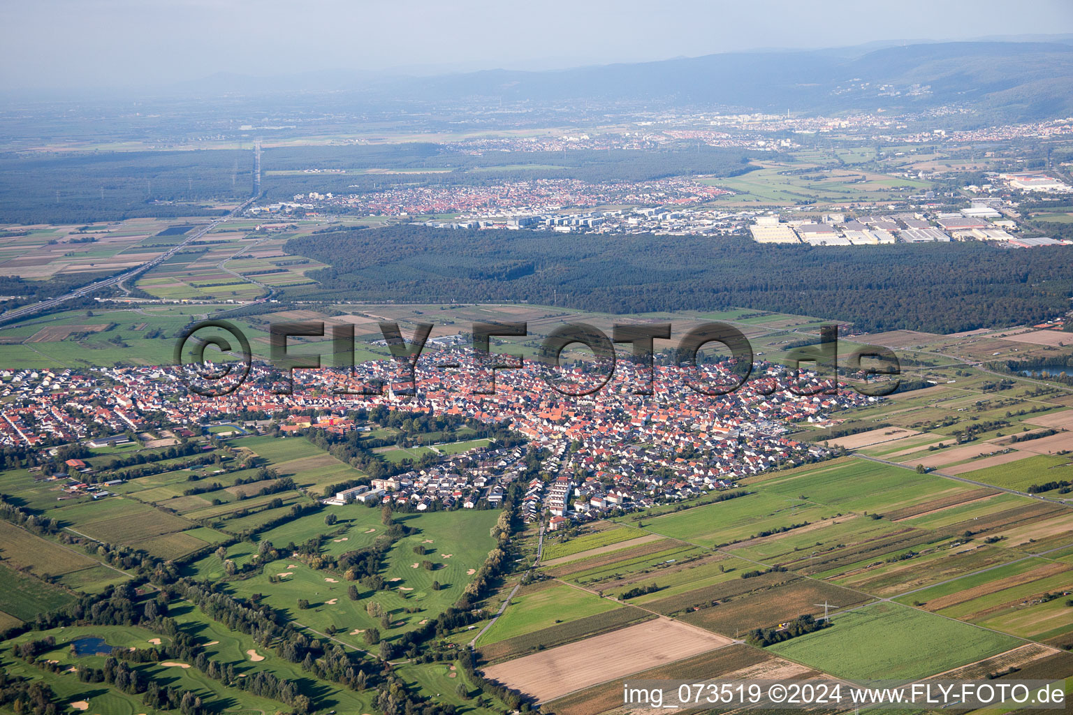 District Rot in St. Leon-Rot in the state Baden-Wuerttemberg, Germany