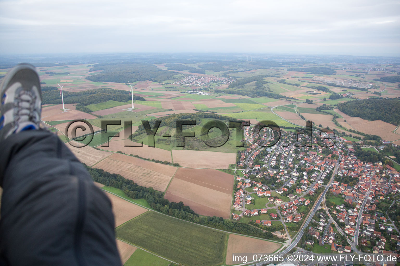 Uettingen in the state Bavaria, Germany