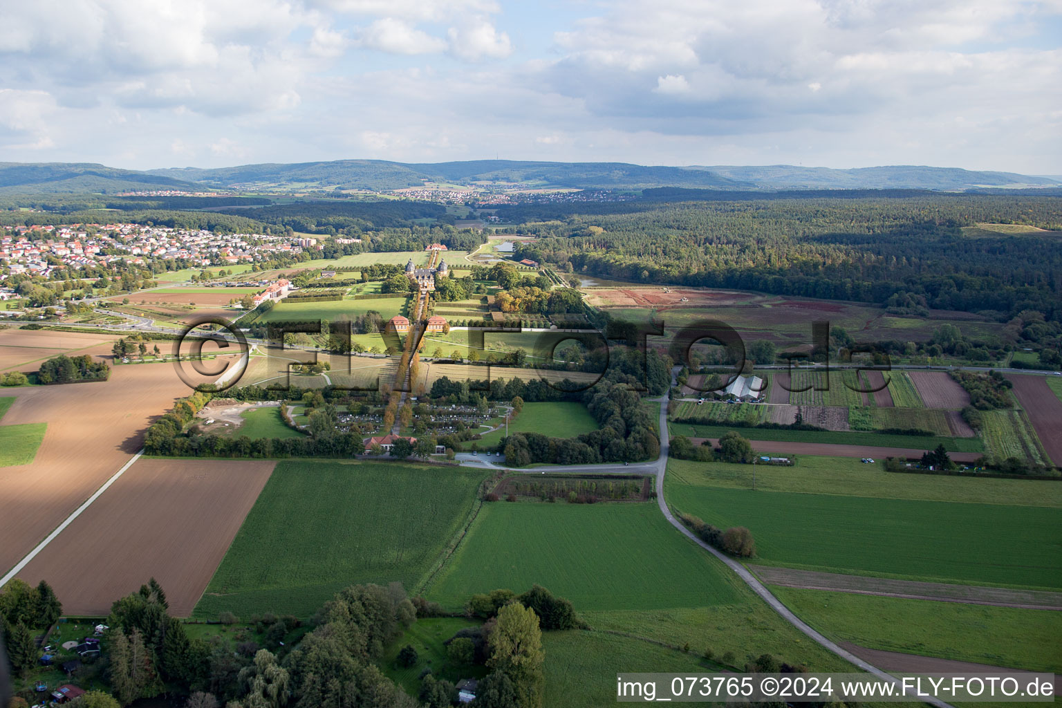 Seehof Castle in Memmelsdorf in the state Bavaria, Germany