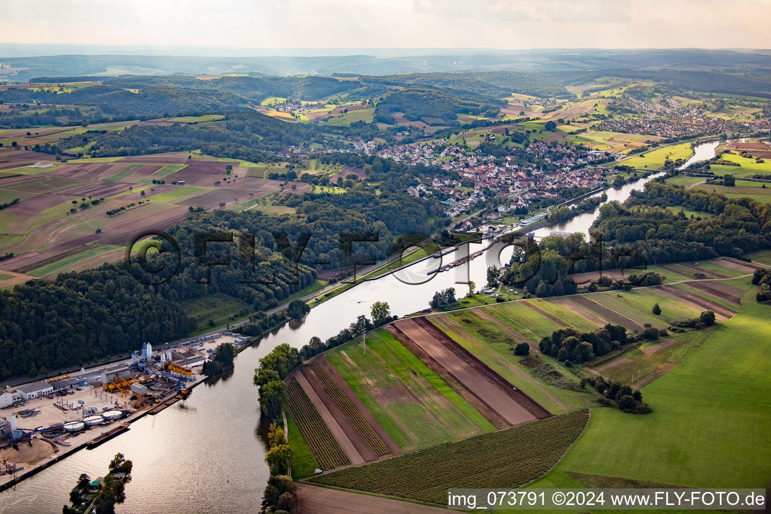 District Viereth in Viereth-Trunstadt in the state Bavaria, Germany