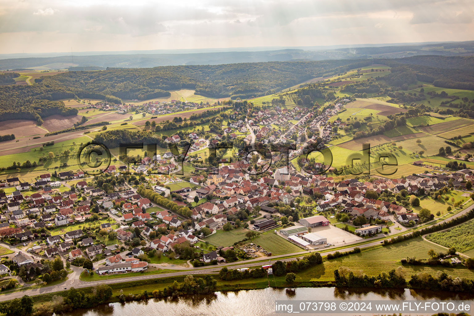 Viereth in the district Trunstadt in Viereth-Trunstadt in the state Bavaria, Germany