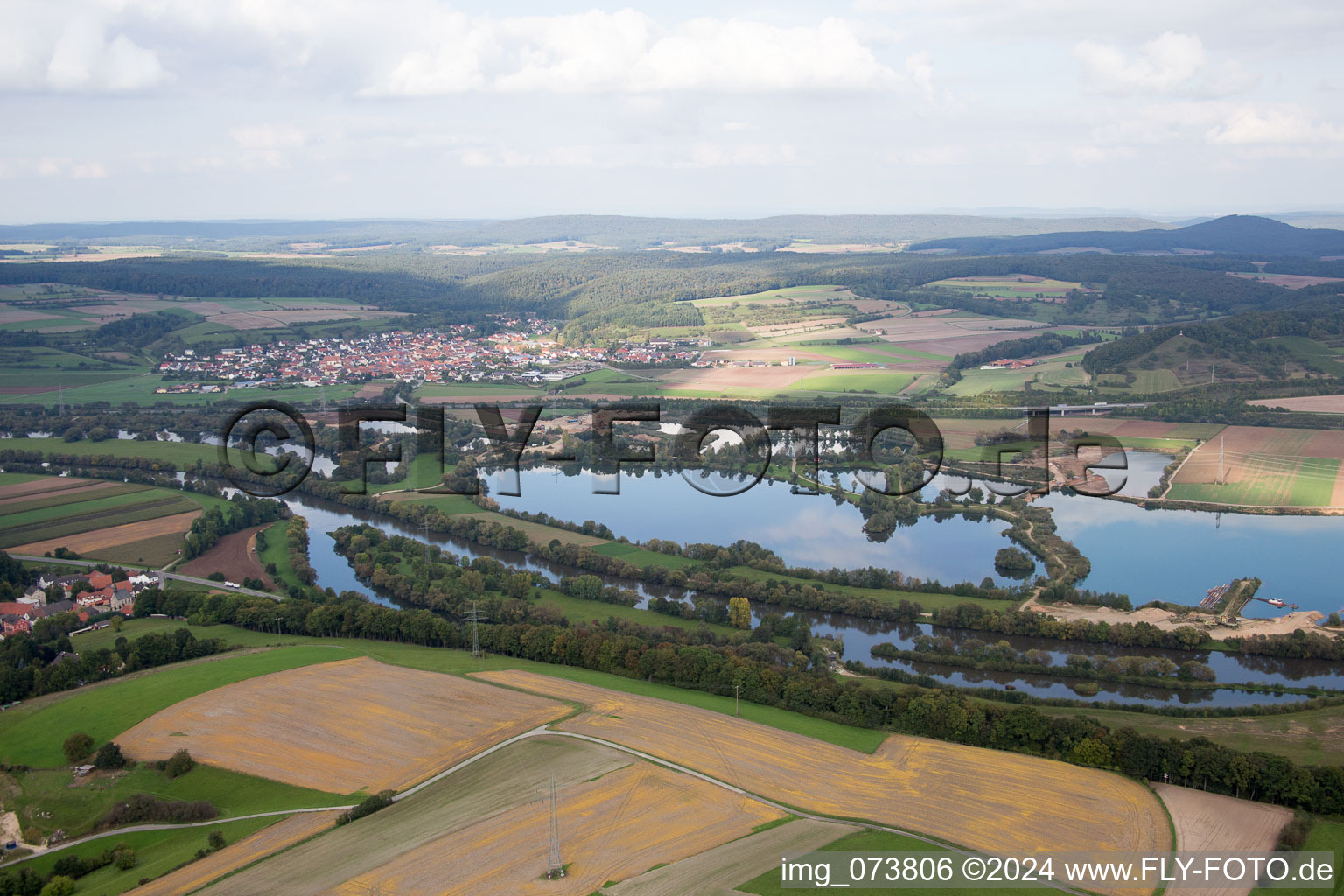 Stettfeld in the state Bavaria, Germany