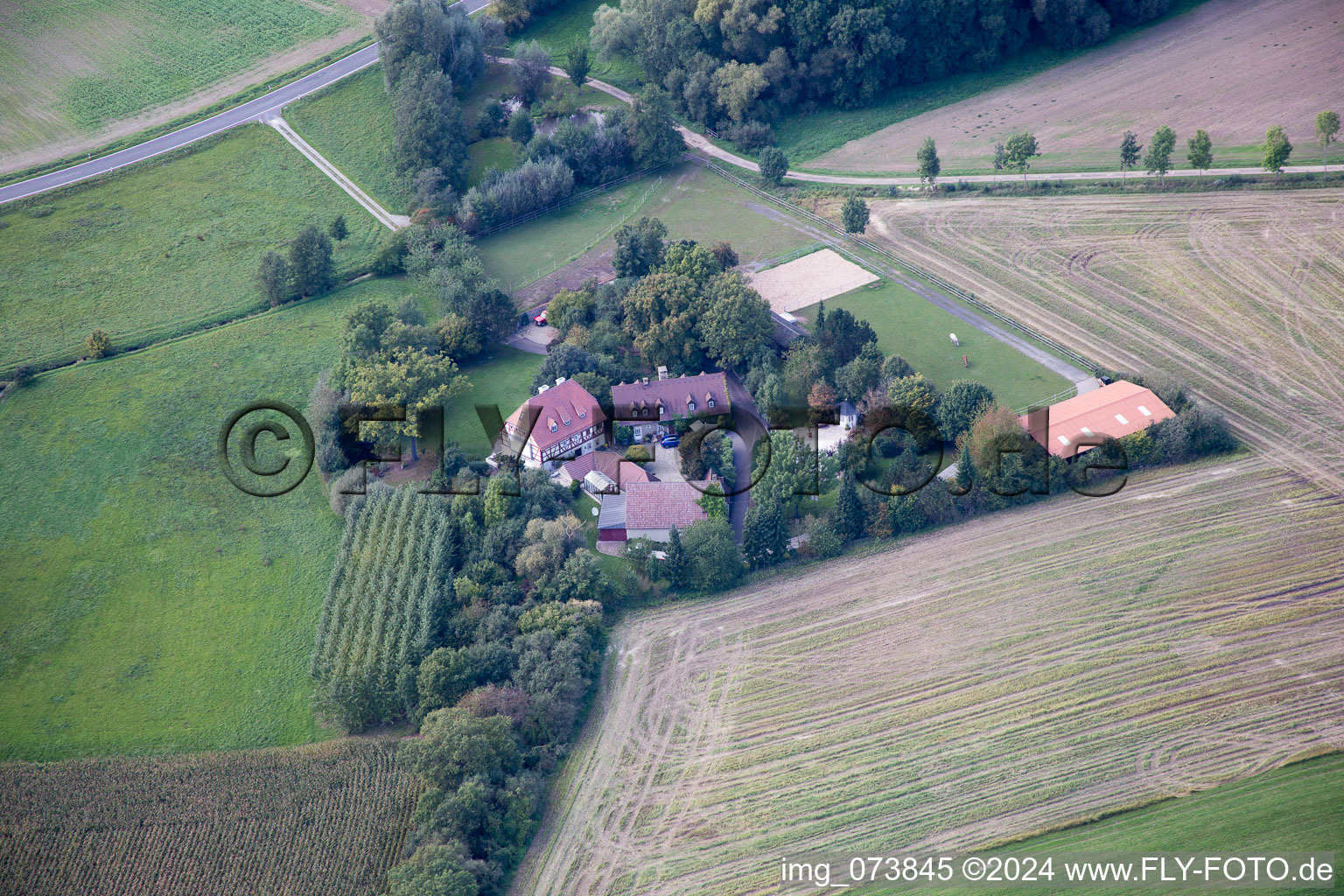 Unterschwappach in the state Bavaria, Germany