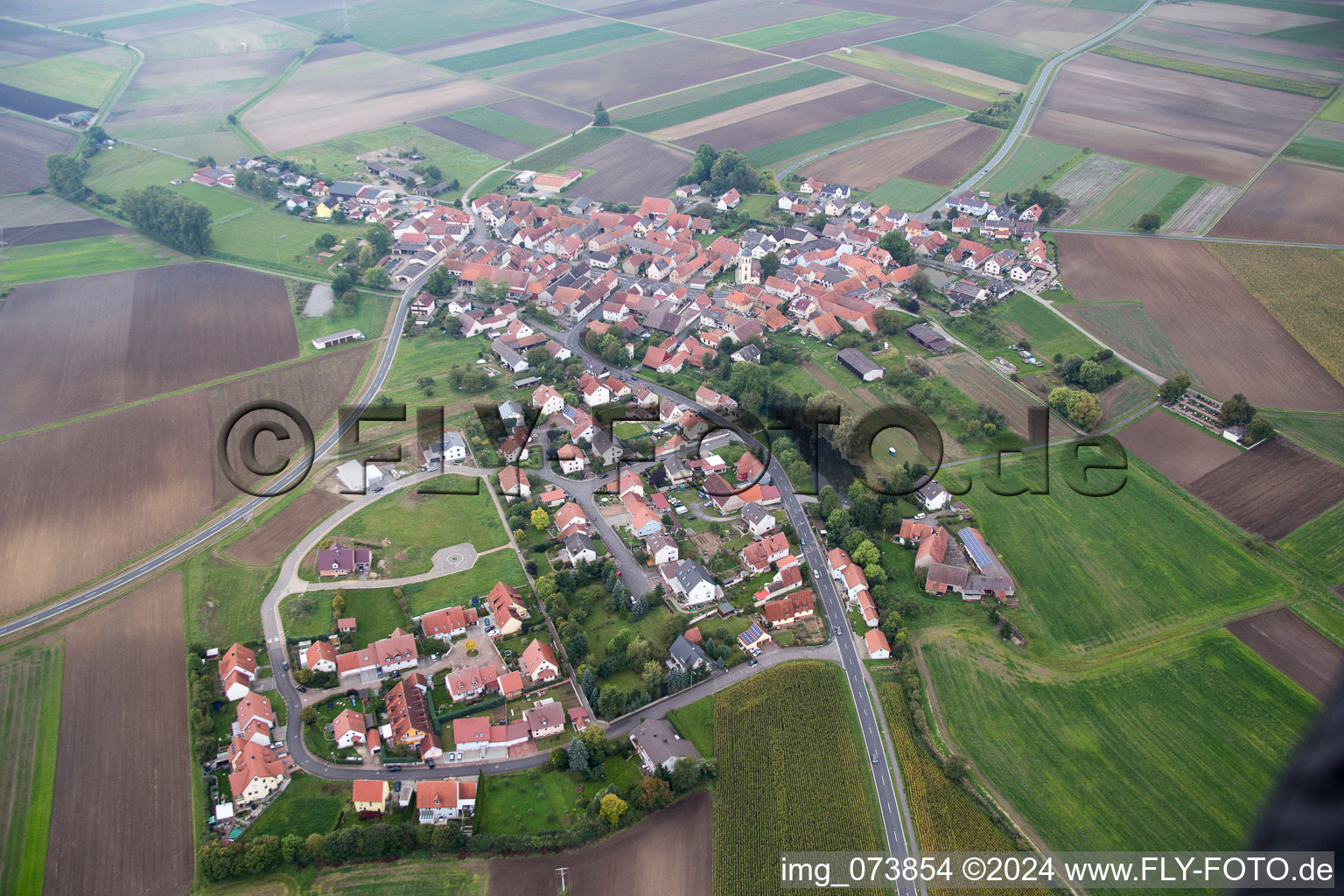 Dürrfeld in the state Bavaria, Germany