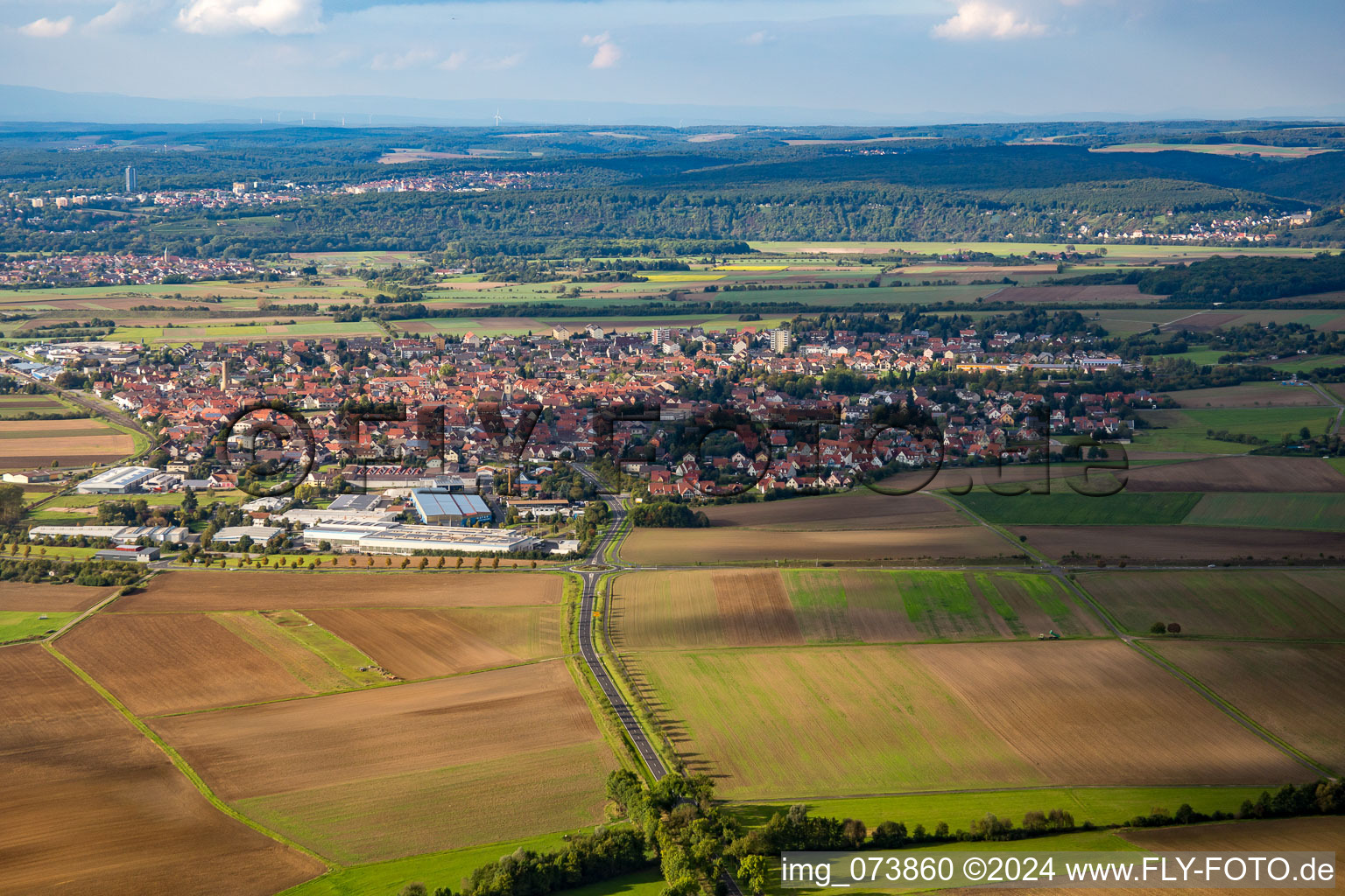 Gochsheim in the state Bavaria, Germany