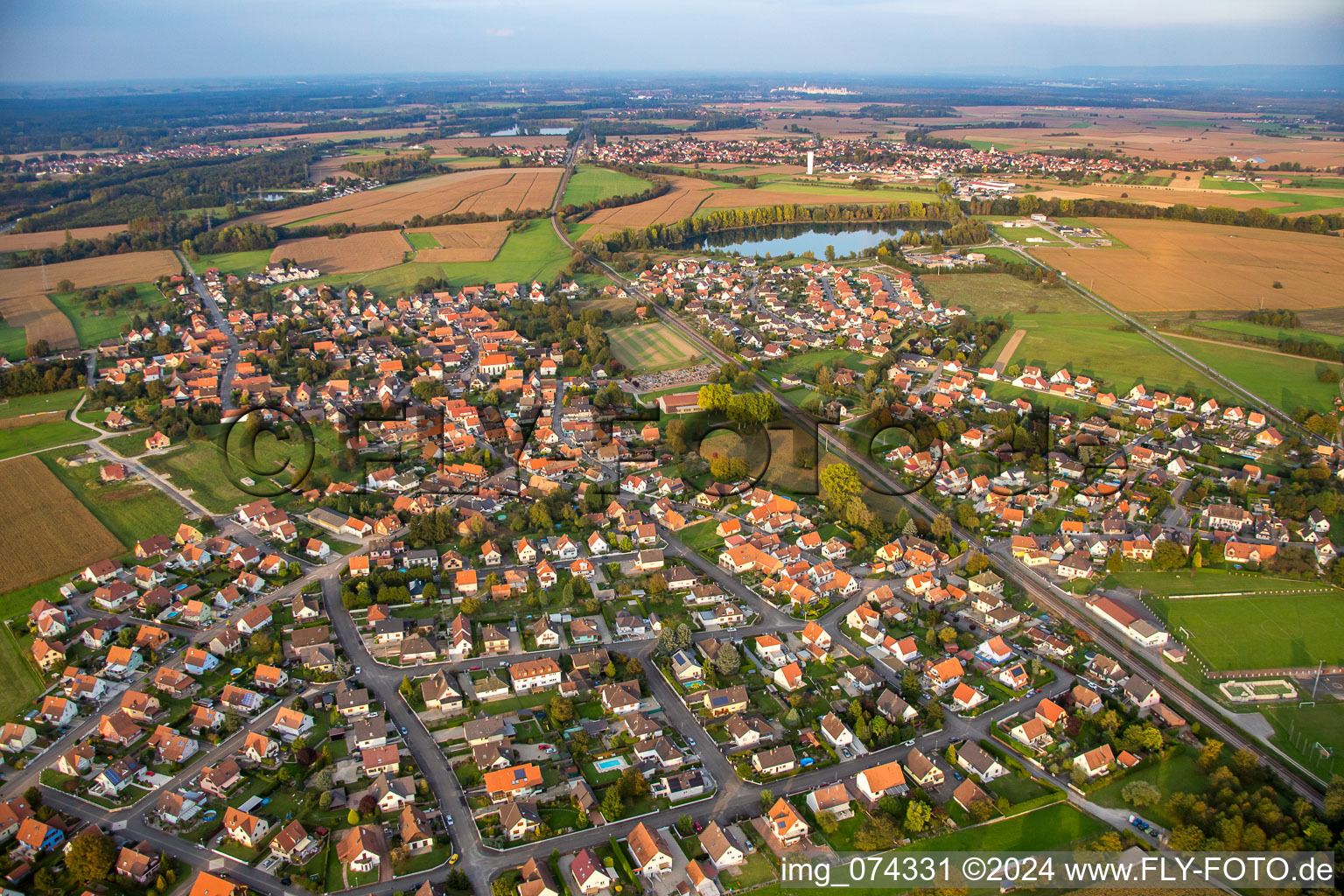 Rountzenheim in the state Bas-Rhin, France