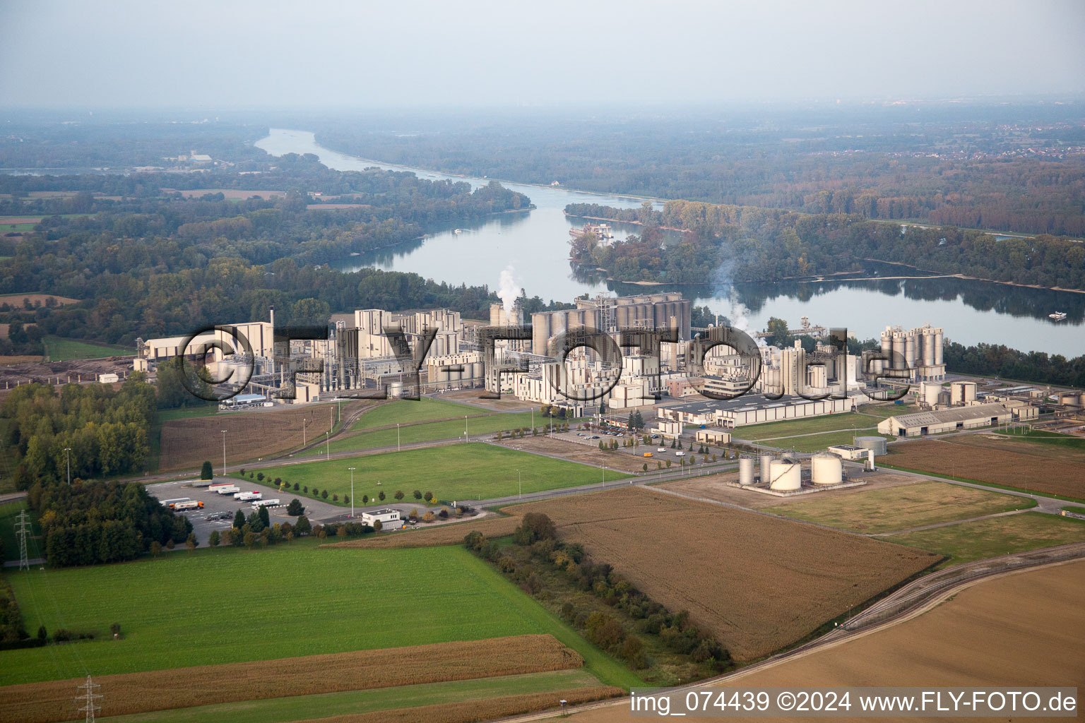 Industry in Beinheim in the state Bas-Rhin, France