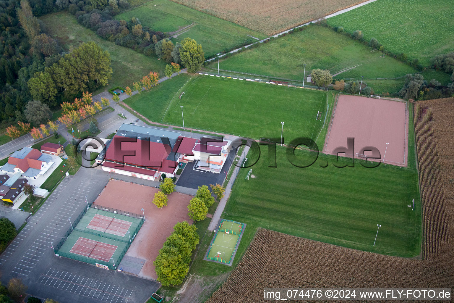 Perfect landing place in the CTR in Beinheim in the state Bas-Rhin, France