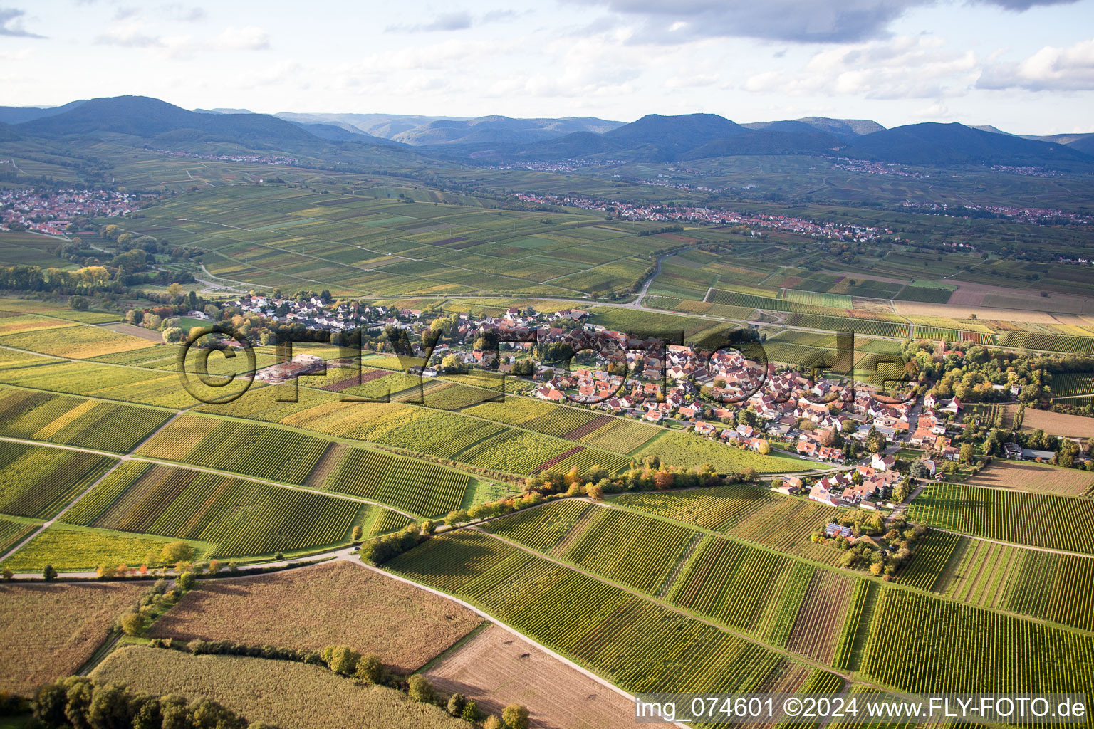 District Wollmesheim in Landau in der Pfalz in the state Rhineland-Palatinate, Germany