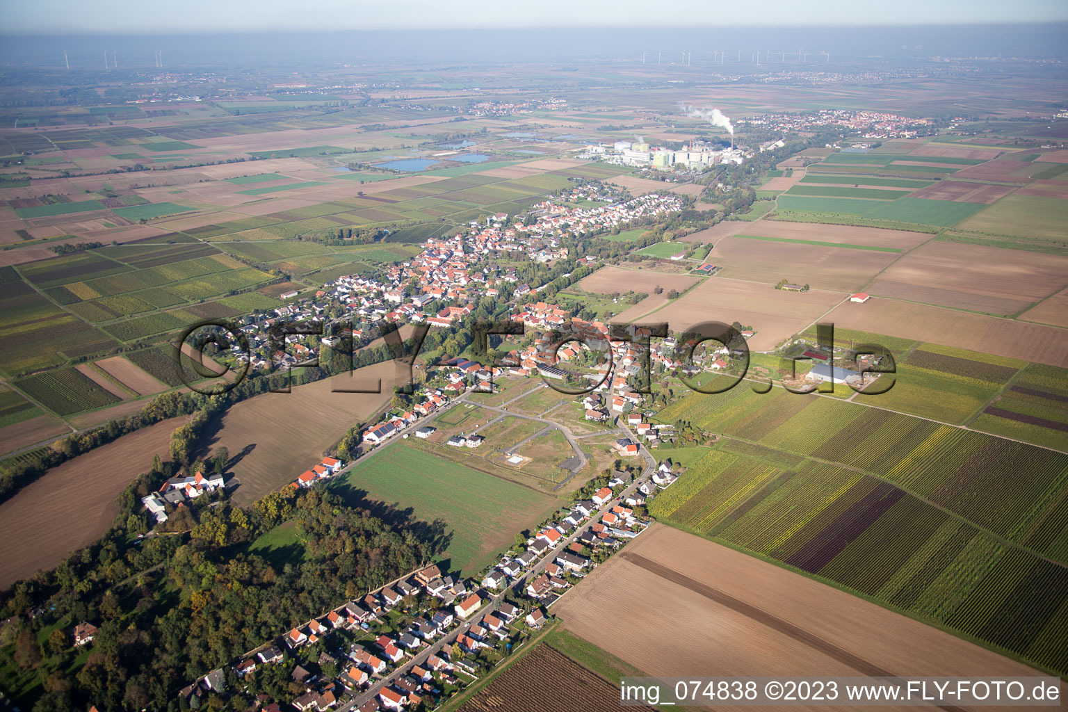 Heidesheim in the state Rhineland-Palatinate, Germany