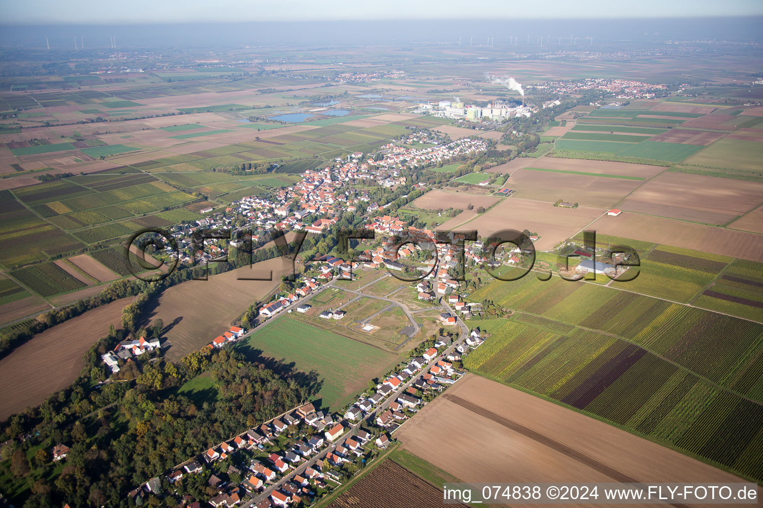 District Colgenstein in Obrigheim in the state Rhineland-Palatinate, Germany