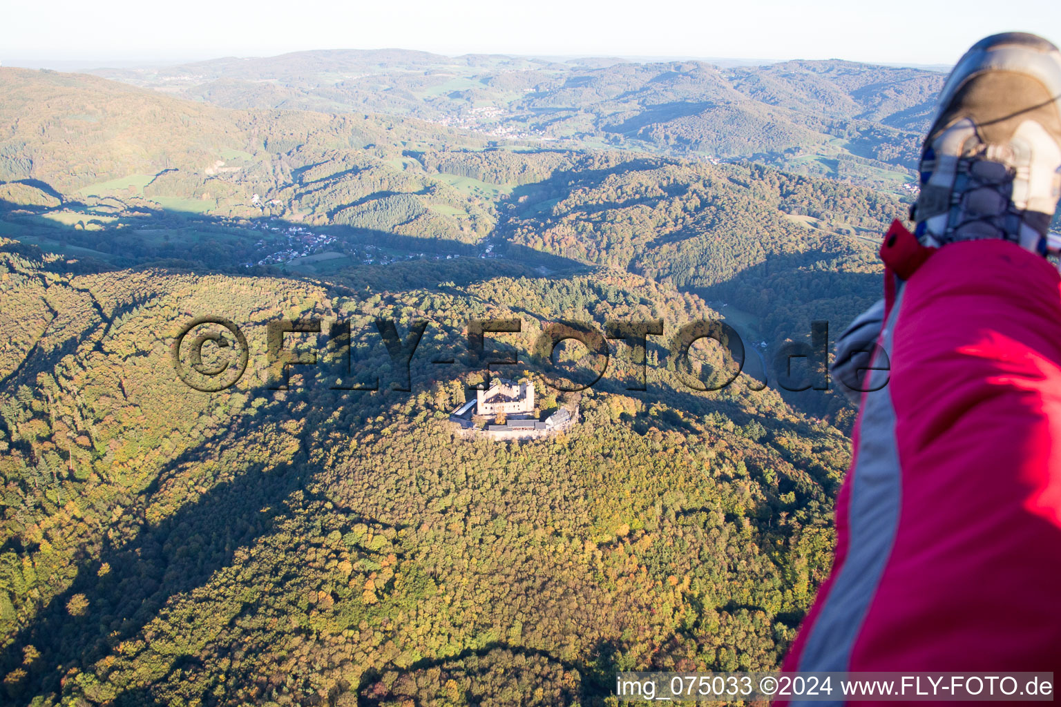 Castle Auerbach in the district Auerbach in Bensheim in the state Hesse, Germany