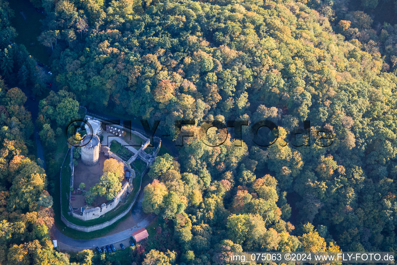 Alsbach Castle in Alsbach-Hähnlein in the state Hesse, Germany