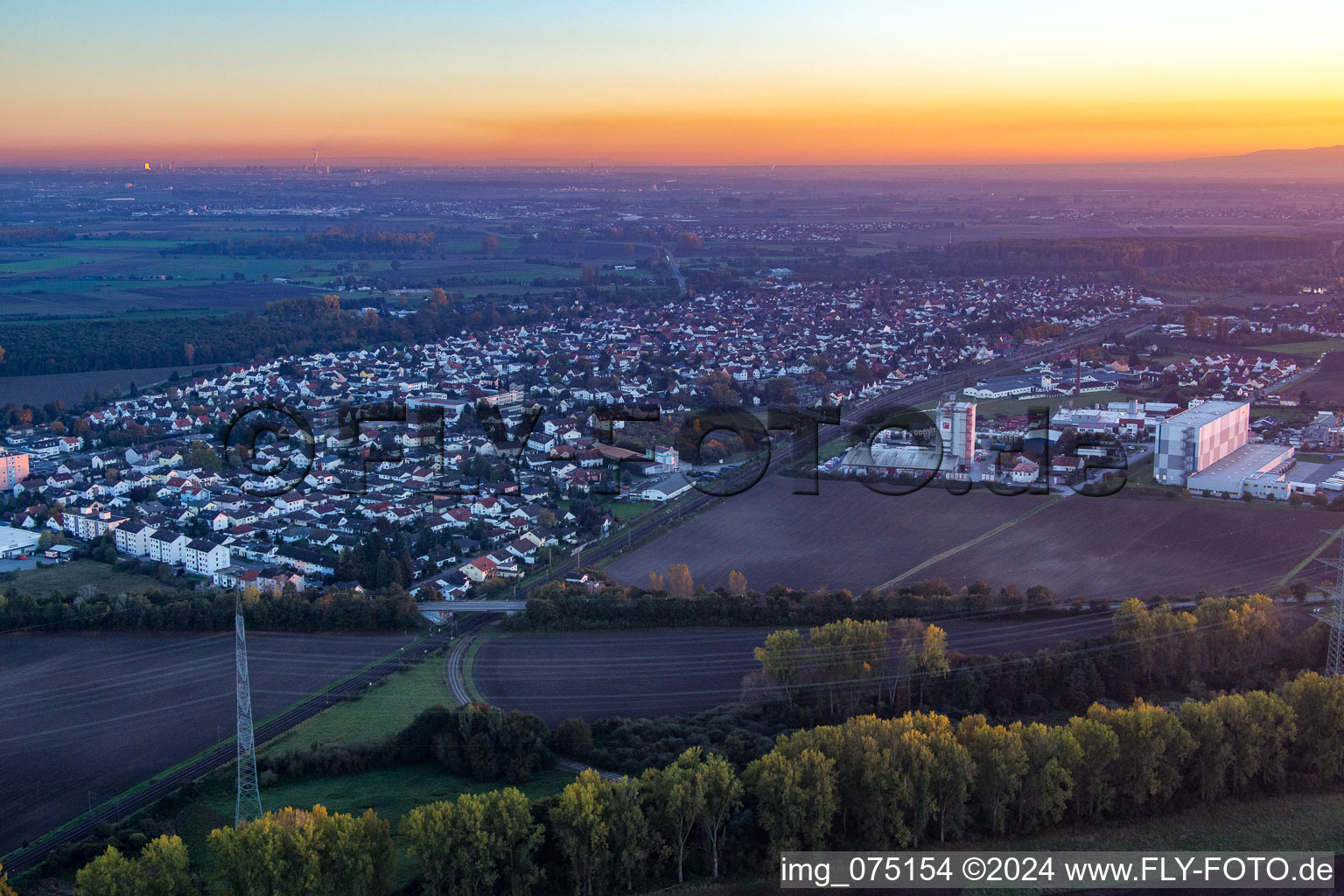 Biblis in the state Hesse, Germany