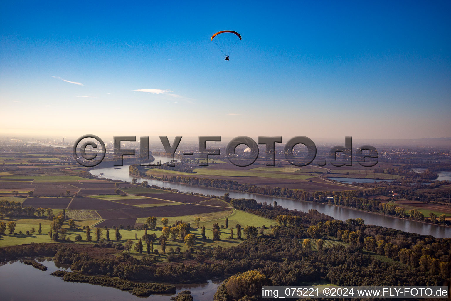 Rosengarten in the state Hesse, Germany out of the air